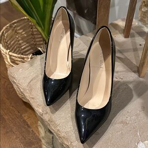 Nine West Patent Leather Black Heels